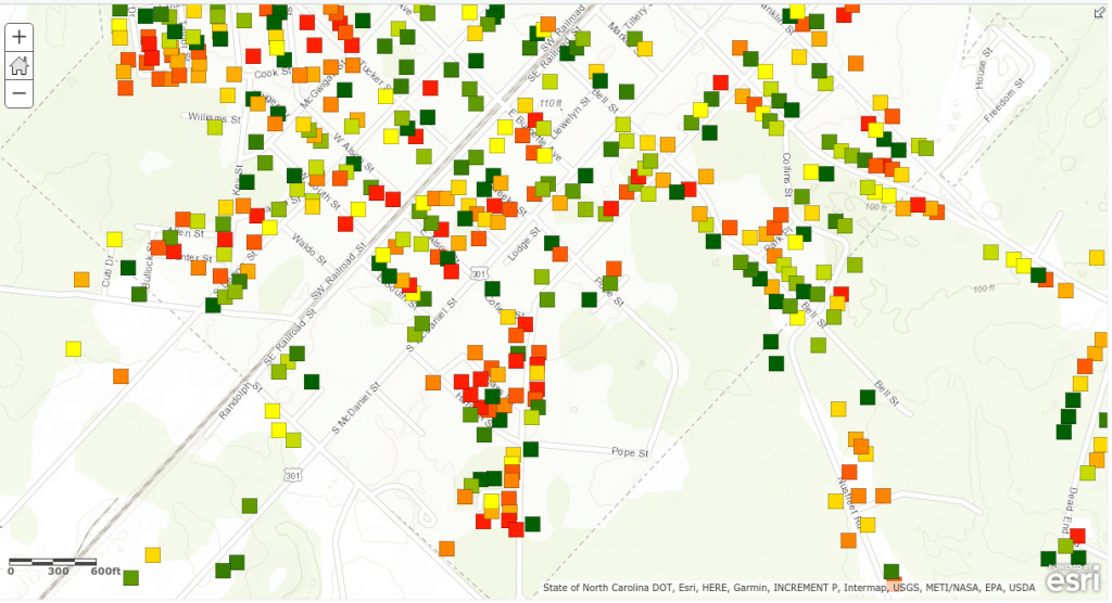 Energy equity map - Jelena Vukomanovic - College of Natural Resources at NC State University