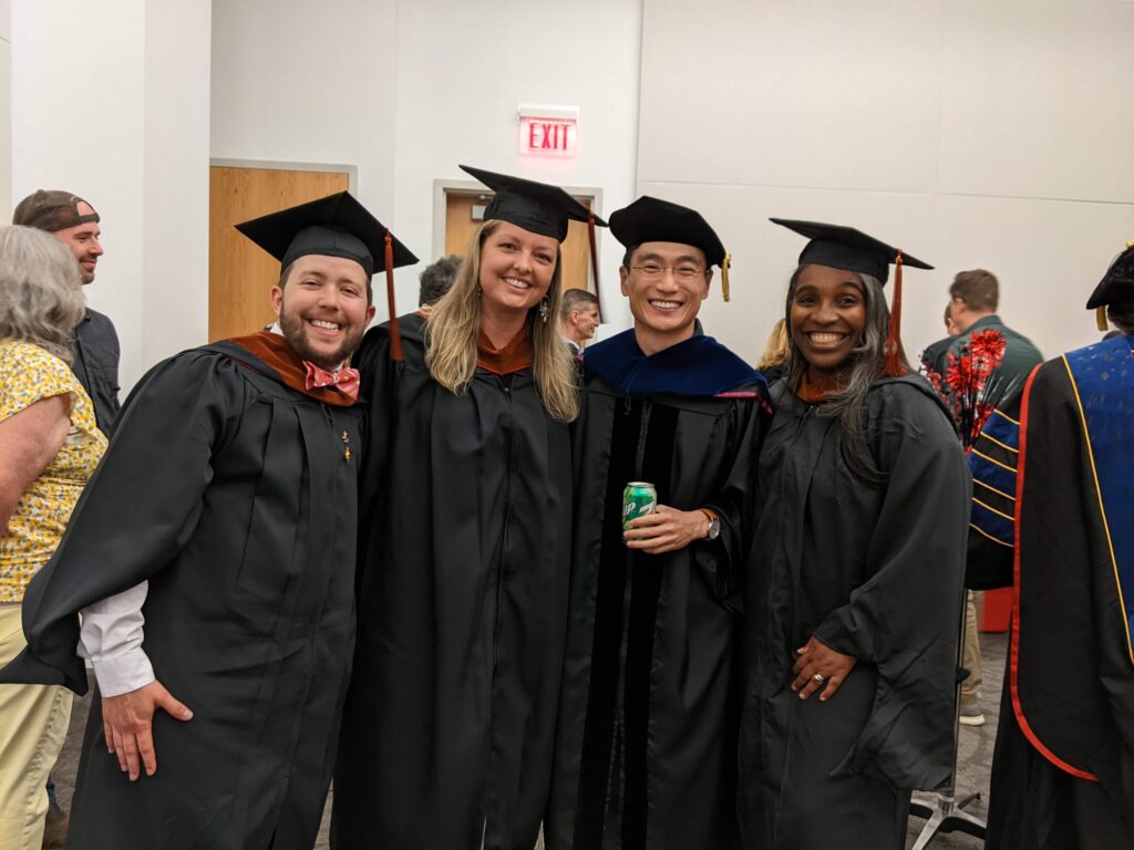 Dr. Lee at graduation - KangJae "Jerry" Lee - College of Natural Resources at NC State University