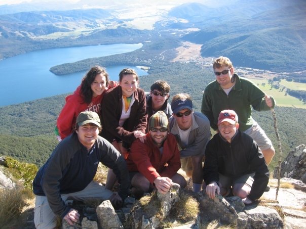 Group photo at Nelson Lakes - The Larson Lab @ NCSU - College of Natural Resources at NC State University
